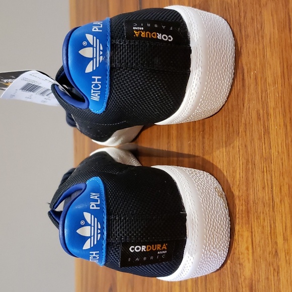 Adidas Originals Match Play Cordura Sneakers Navy Men's 7.5 - Picture 5 of 6